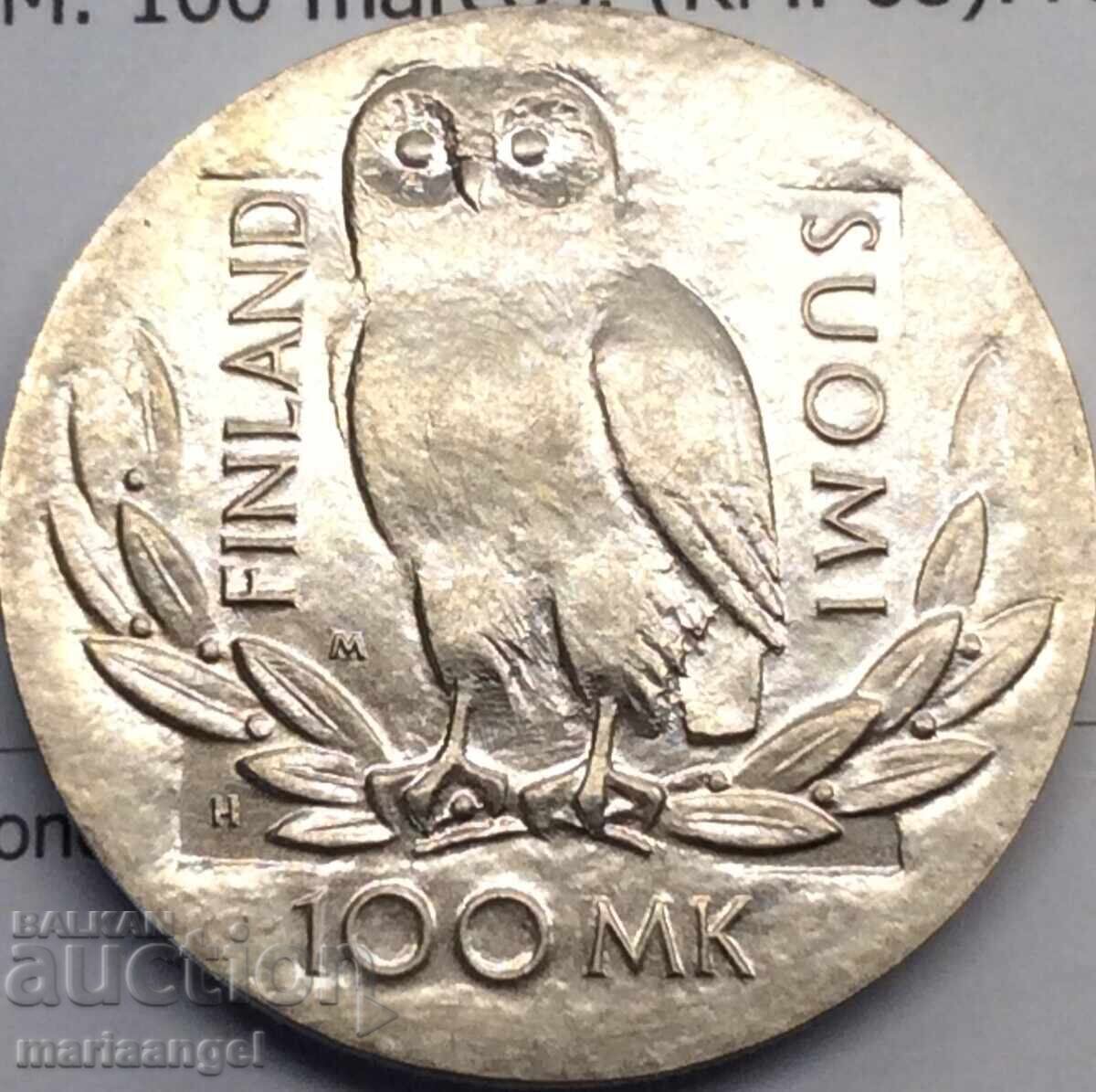 Φινλανδία 100 γραμματόσημα 1990 UNC 24,54 g ασήμι - σπάνιο