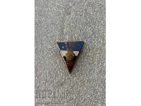 Τραυματισμένο Σοσιαλιστικό Χορωδία ΚΑΒΑΛ 1927 σμάλτο, με βίδα!