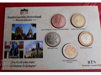 Germania-Turingia-SET de 5 medalii frumoase