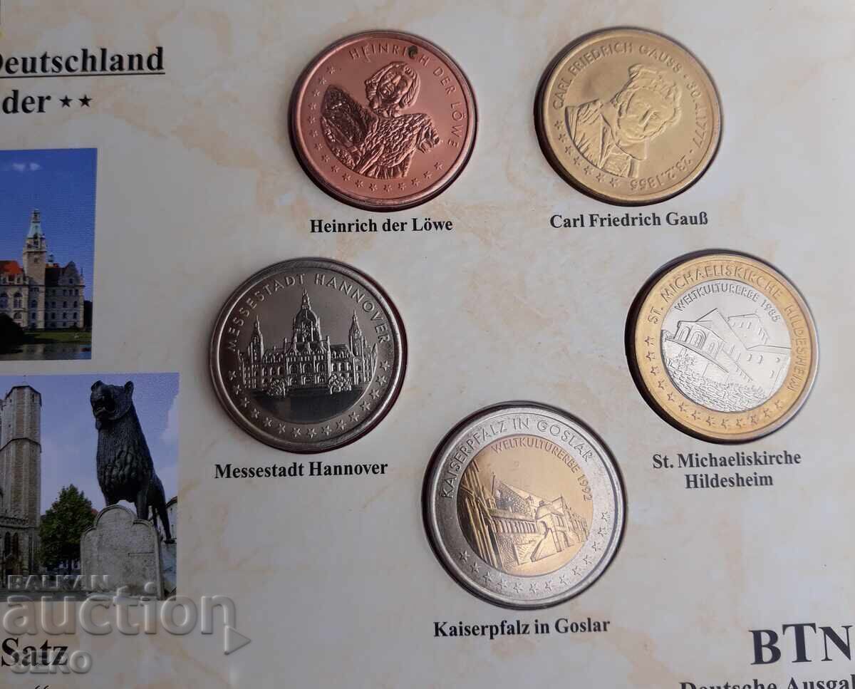 Germania-Saxonia-SET de 5 medalii frumoase cu preț 5.00 BGN | € 2.56 Germania-Saxonia-SET de 5 medalii frumoase cu preț 5.00 BGN | € 2.56