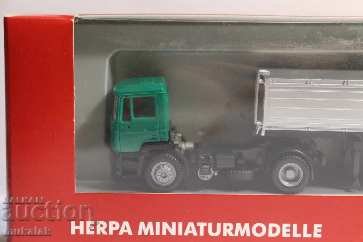 HERPA H0 1/87 MAN КАМИОН САМОСВАЛ ГОНДОЛ А МОДЕЛ с цена 50.00 лв. | € 25.56 HERPA H0 1/87 MAN КАМИОН САМОСВАЛ ГОНДОЛ А МОДЕЛ с цена 50.00 лв. | € 25.56