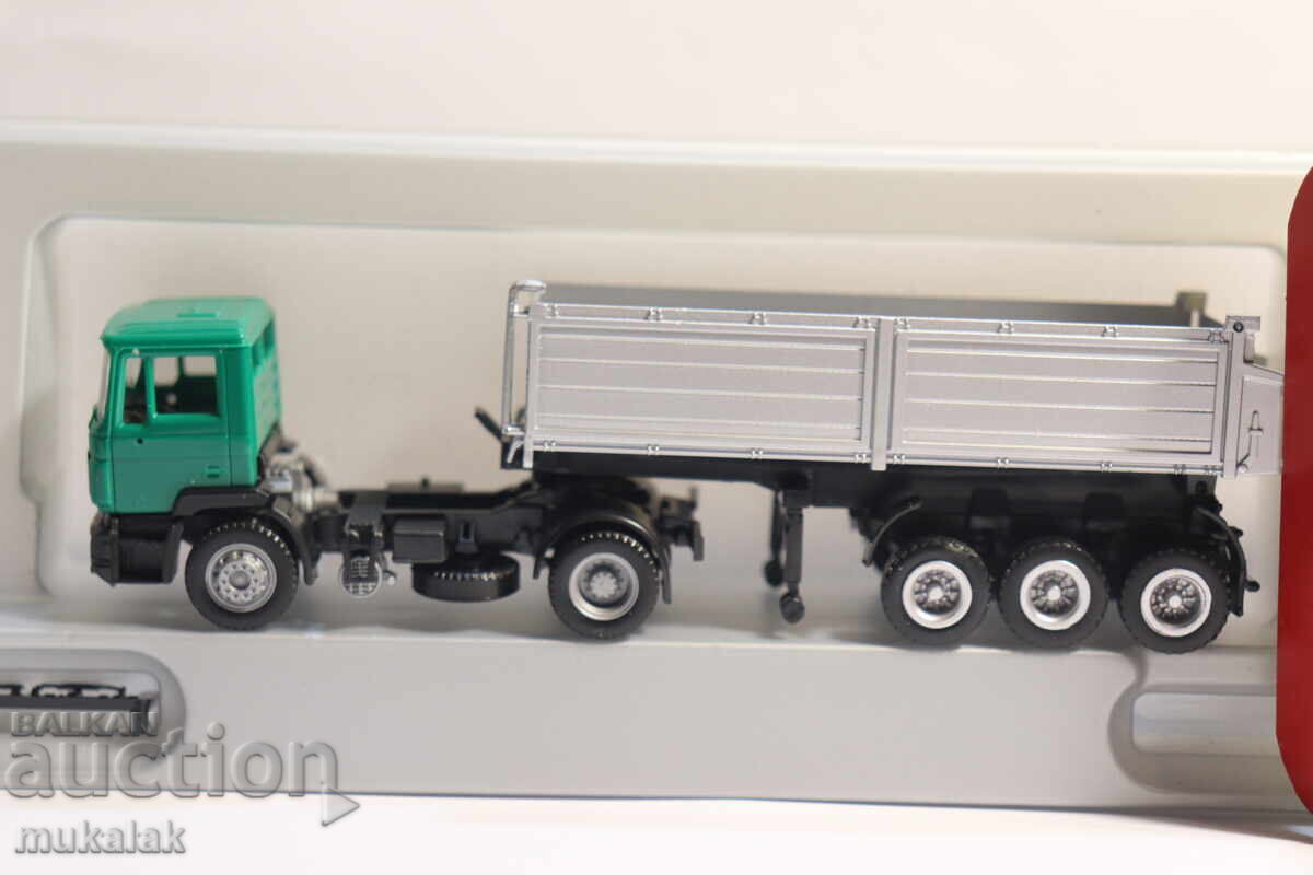 HERPA H0 1/87 MAN КАМИОН САМОСВАЛ ГОНДОЛ А МОДЕЛ - 6 HERPA H0 1/87 MAN КАМИОН САМОСВАЛ ГОНДОЛ А МОДЕЛ - 6