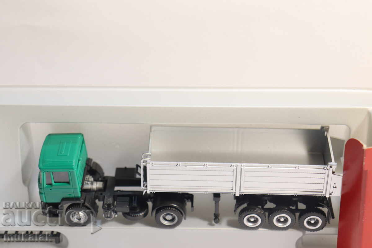HERPA H0 1/87 MAN КАМИОН САМОСВАЛ ГОНДОЛ А МОДЕЛ - 7 HERPA H0 1/87 MAN КАМИОН САМОСВАЛ ГОНДОЛ А МОДЕЛ - 7