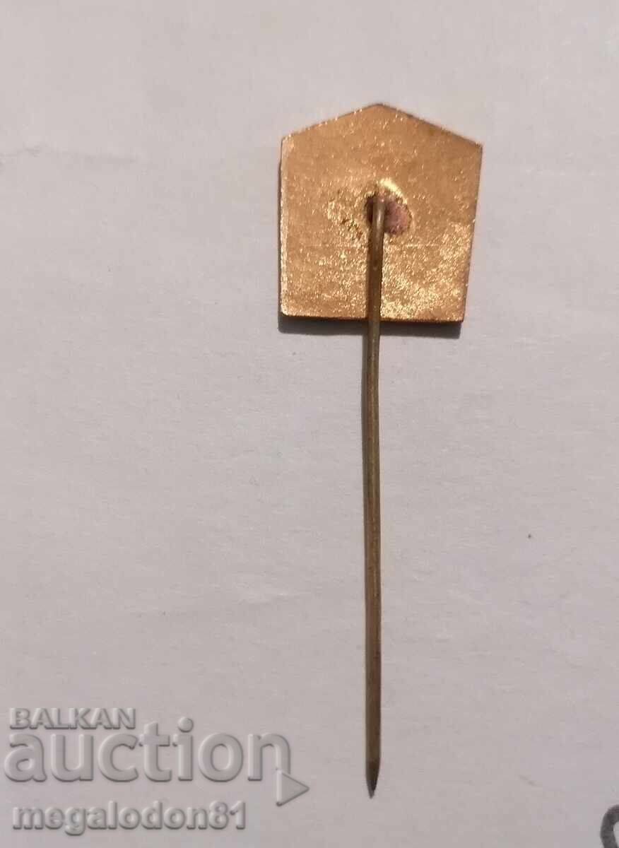 Bulgaria - badge, enamel, ZOT Svetlina, Stara Zagora with price 7.80 BGN | € 3.99