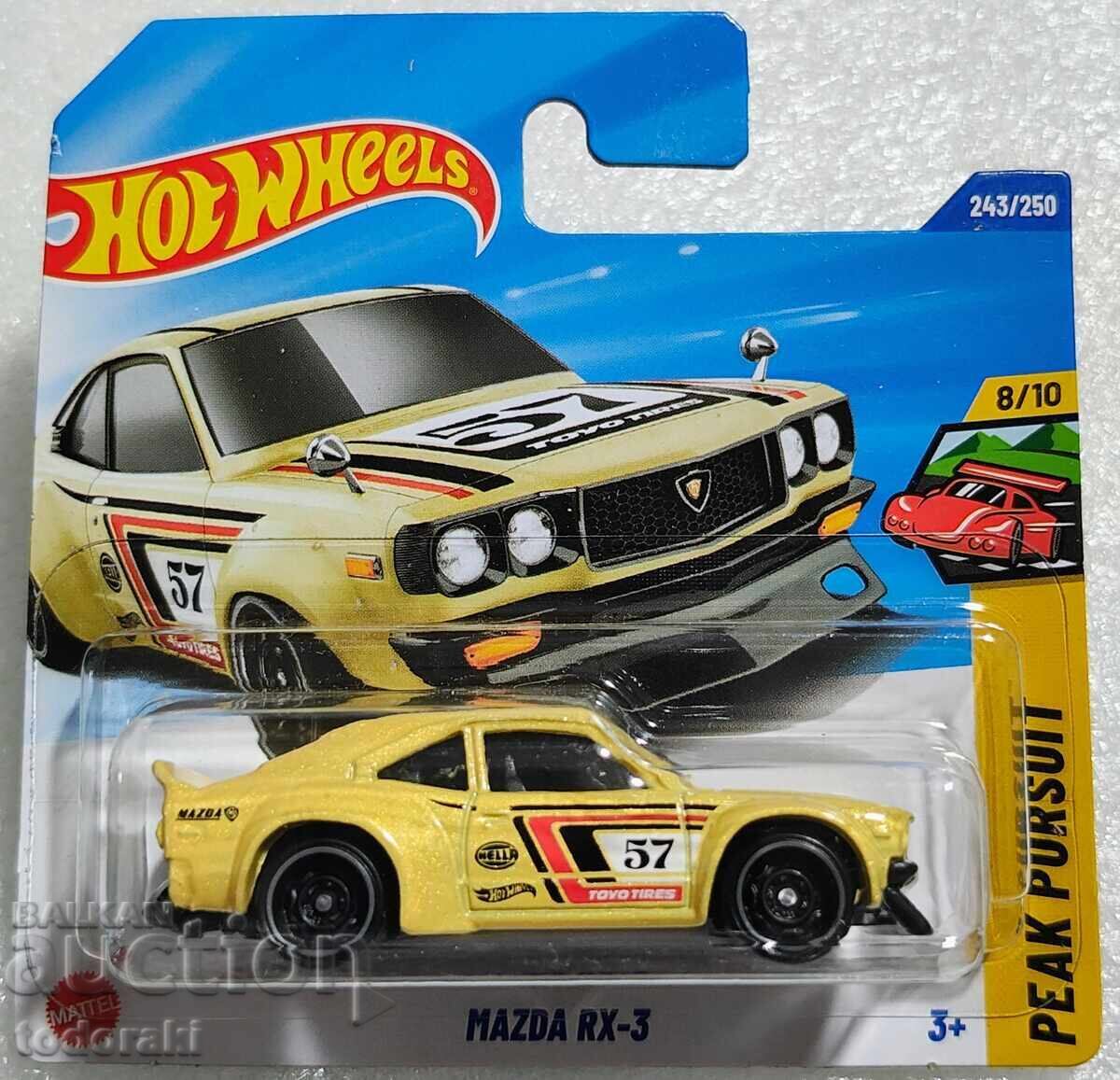 Hot Wheels 91 Mazda RX-3 Hot Wheels 1:64 Mazda Mașinuță