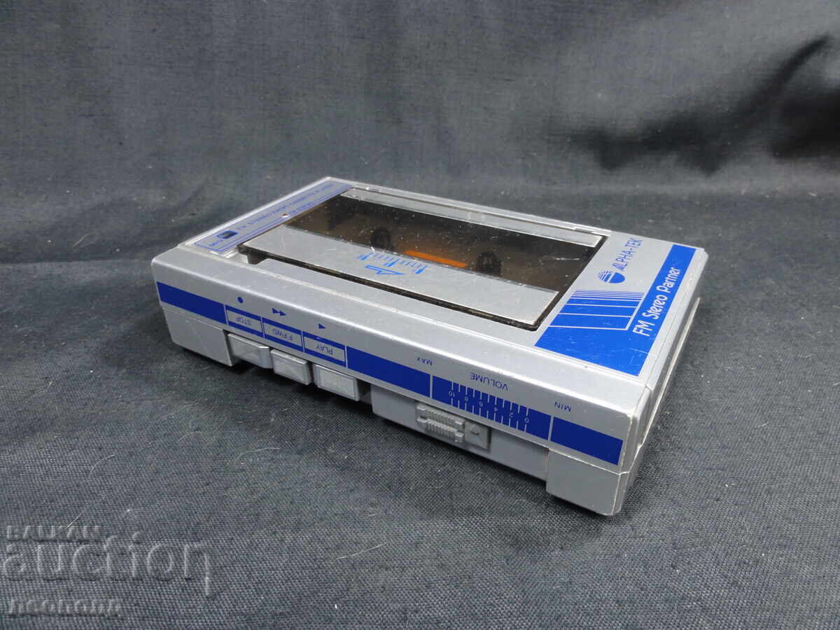 BZC STAR RETRO TRANSISTOR RADIO CASSETTE PLAYER WALKMAN ALPHA-TEK with price 16.55 BGN | € 8.46 BZC STAR RETRO TRANSISTOR RADIO CASSETTE PLAYER WALKMAN ALPHA-TEK with price 16.55 BGN | € 8.46