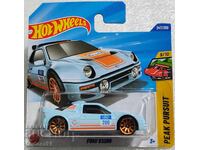 Hot Wheels Ford RS200 Gulf Khot Uils 1:64 Ford Gulf Cărucior