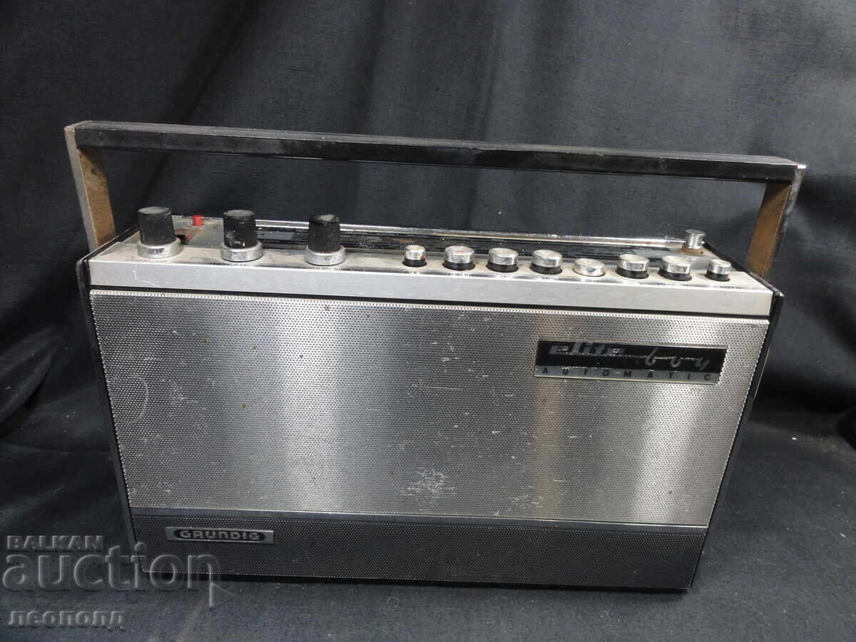 Auction BZT STAR RETRO TRANSISTOR RADIO GRUNDIG ELITE BOY AUTOMATIC Auction BZT STAR RETRO TRANSISTOR RADIO GRUNDIG ELITE BOY AUTOMATIC
