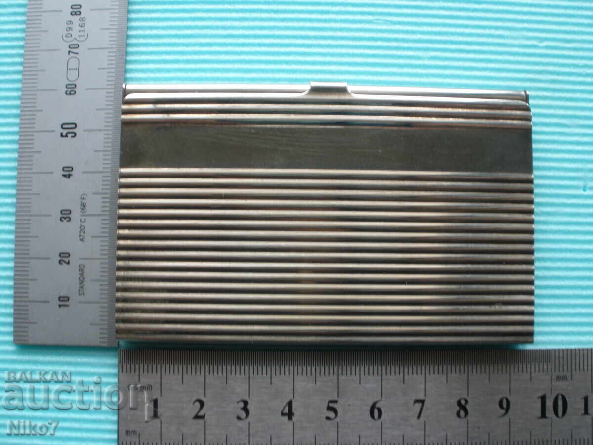 Cutie metalică pentru cărți de vizită - 7