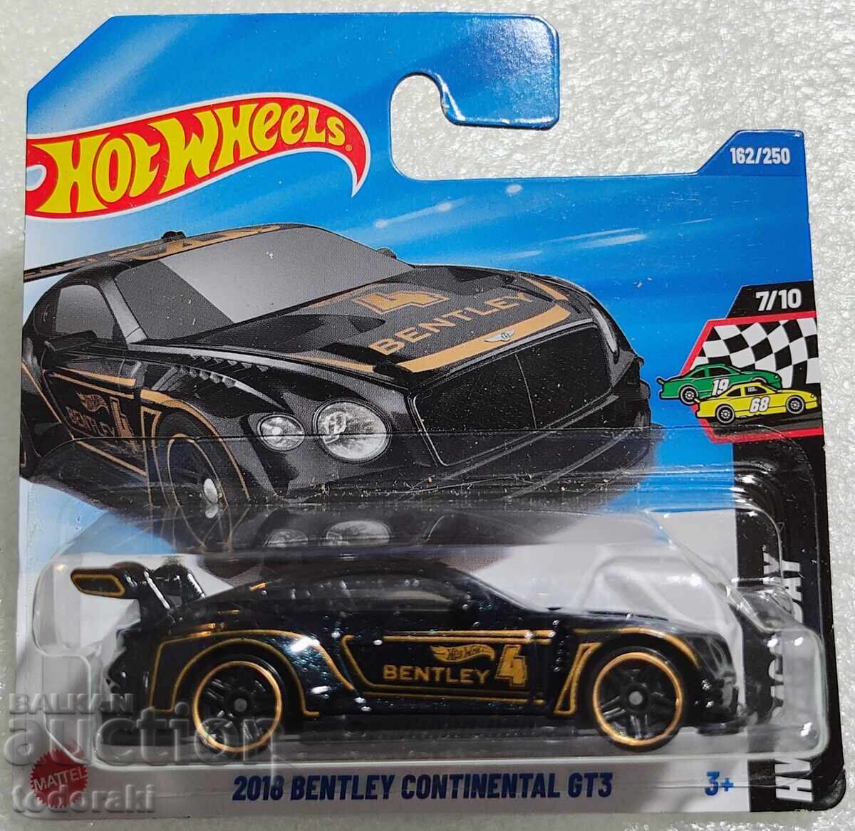 Hot Wheels 2018 Bentley Continental GT3 Hot Wheels 1:64 Bentley