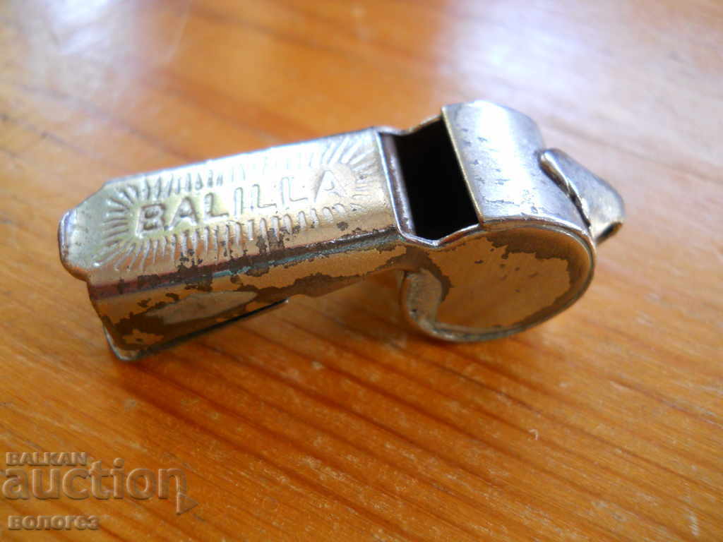 Fluier de poliție vechi "Balilla" Italia Fluier de poliție vechi "Balilla" Italia