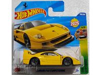 Hot Wheels Ferrari F40 Mașinuță Hot Wheels 1:64 Ferrari