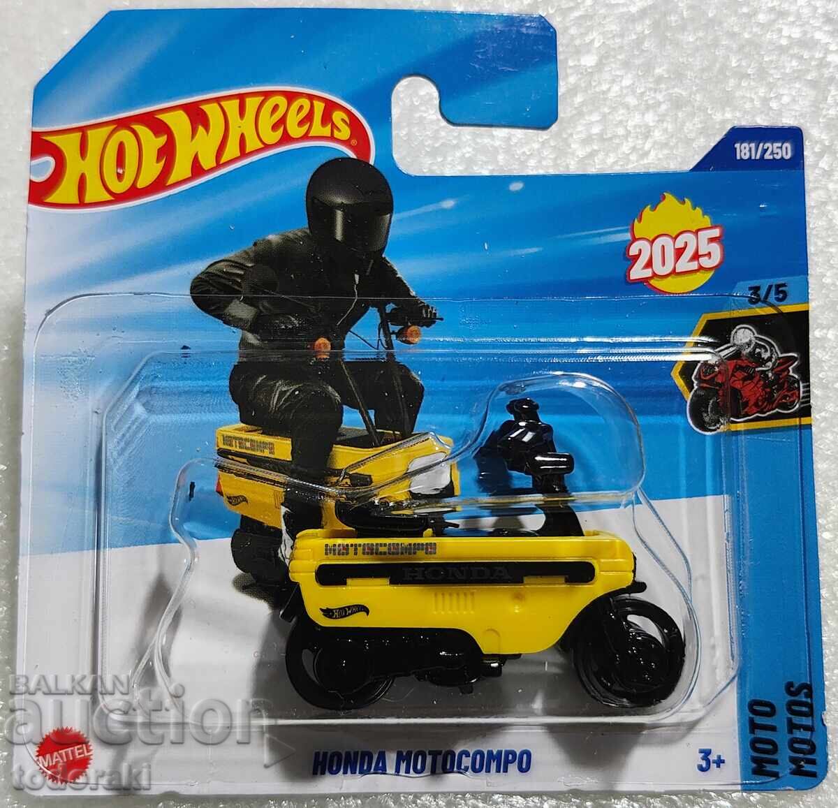 Hot Wheels Honda Motocompo 1:64 Hot Wheels Honda Motor