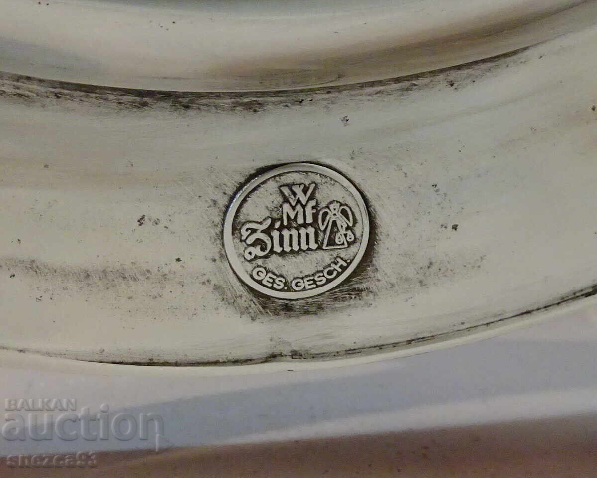 Kalaena plate The Merry Drinker, Frans Hals, WMF, Baroque - 7