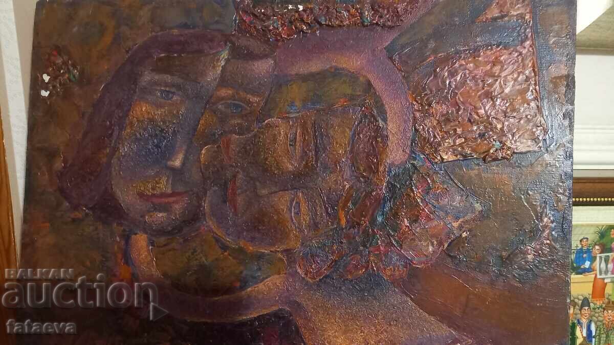 Delivery of Georgi Shtarbev, oil painting EARLY WORK