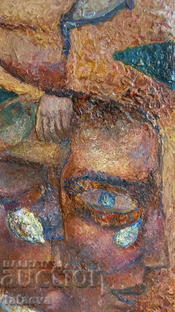 Auction  Georgi Shtarbev, oil painting EARLY WORK