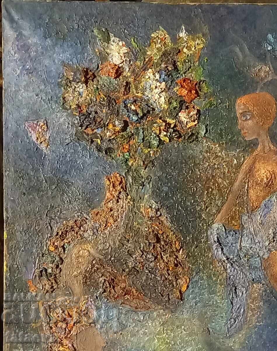 Auction  Georgi Shtarbev, oil painting EARLY WORK