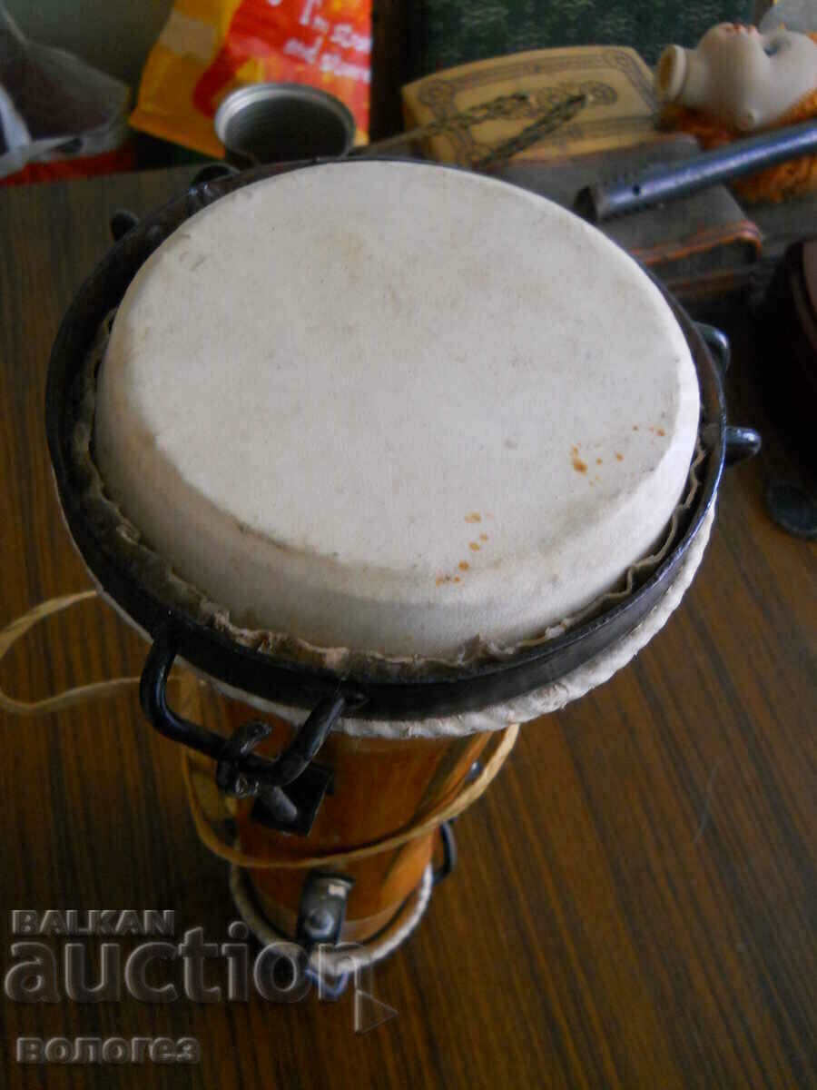 Auction Large Double-Sided Bata Drum - Cuba Auction Large Double-Sided Bata Drum - Cuba