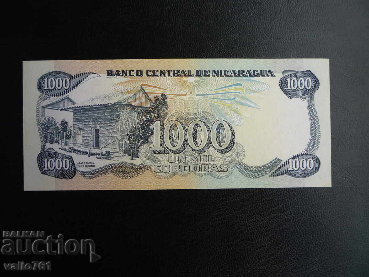 НИКАРАГУА  1000  1 000  КОРДОБА 1985  НОВА  UNC с цена € 6.00 | 11.73 лв.