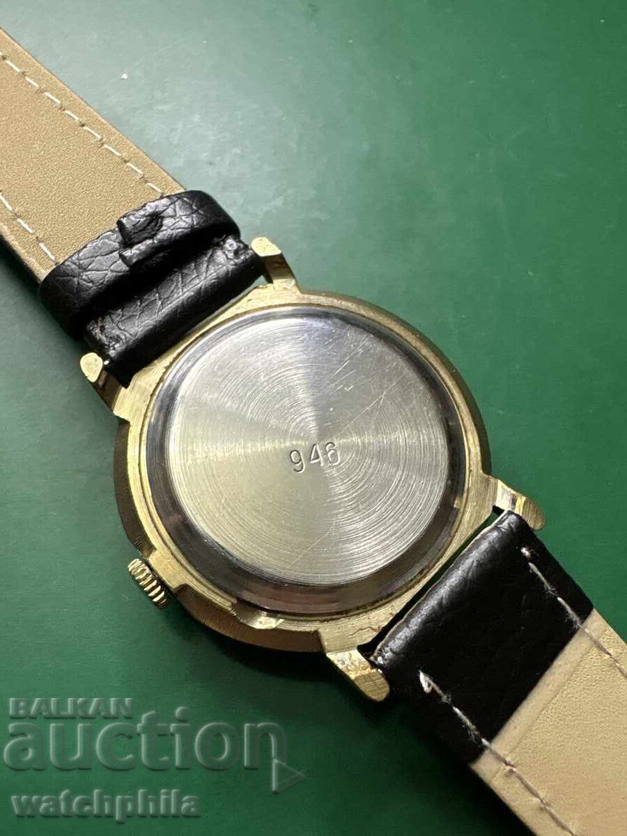 Auction Soviet Rocket Gold-Plated Men's Watch. Excellent Condition Auction Soviet Rocket Gold-Plated Men's Watch. Excellent Condition