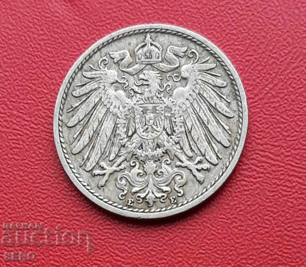 Γερμανία - 10 πφένιγκ 1906 Ε - Μουλντενχύτεν με τιμή 2.00 BGN | € 1.02