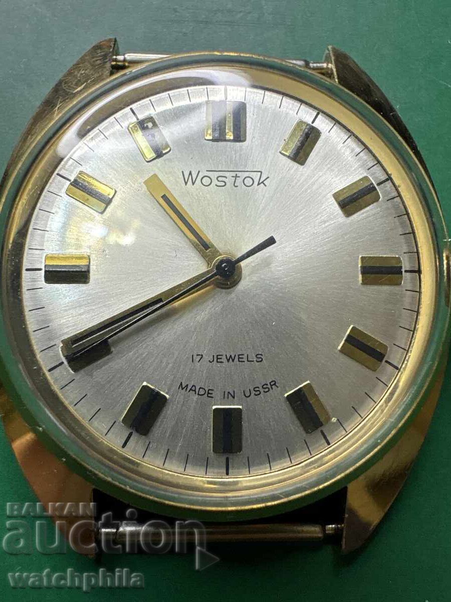Wostok Soviet Gold-Plated Men's Watch. Excellent Condition - 7 Wostok Soviet Gold-Plated Men's Watch. Excellent Condition - 7
