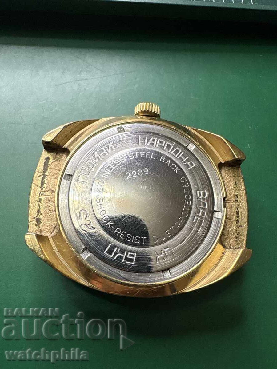 Delivery of Poljot Soviet Gold-Plated Men's Watch. Excellent Condition