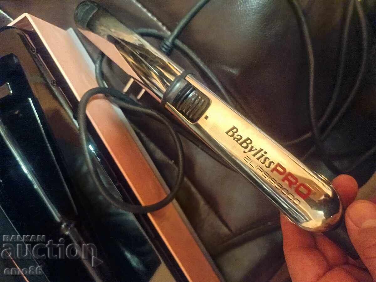 Babyliss Pro for hair straightening, used with price 5.00 BGN | € 2.56