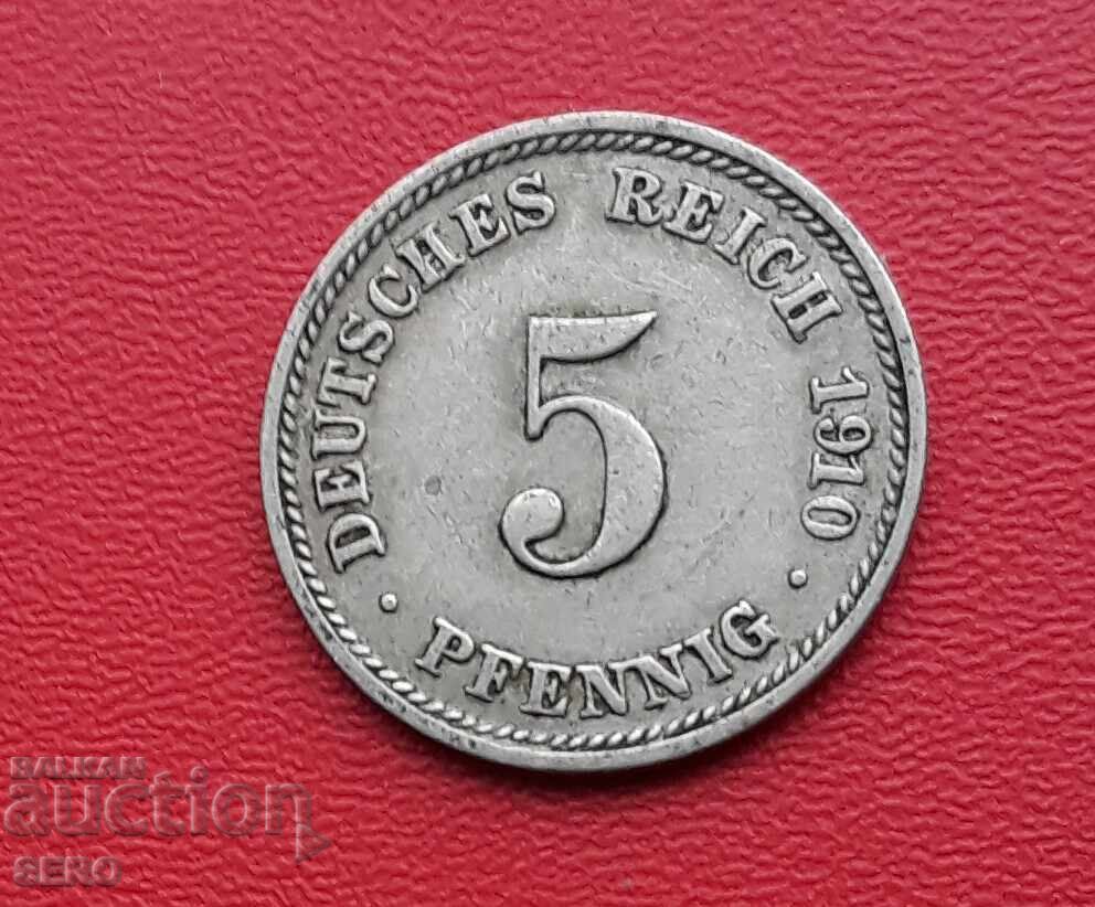 Germany 5 Pfennig 1910 D-Munich