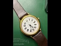 Q&Q mechanical gold-plated rare men's watch