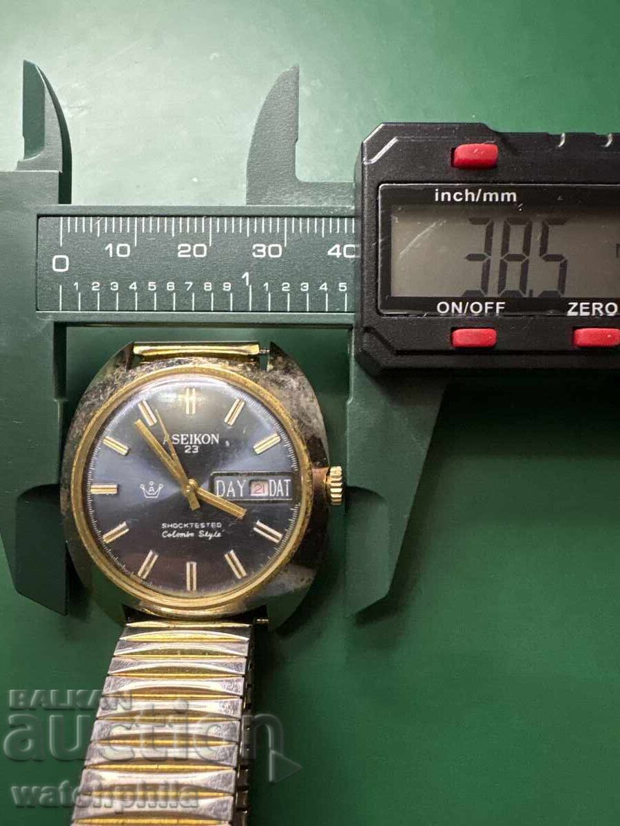 Σπάνιο ελβετικό ανδρικό μηχανικό ρολόι. Λειτουργεί - 5 Σπάνιο ελβετικό ανδρικό μηχανικό ρολόι. Λειτουργεί - 5