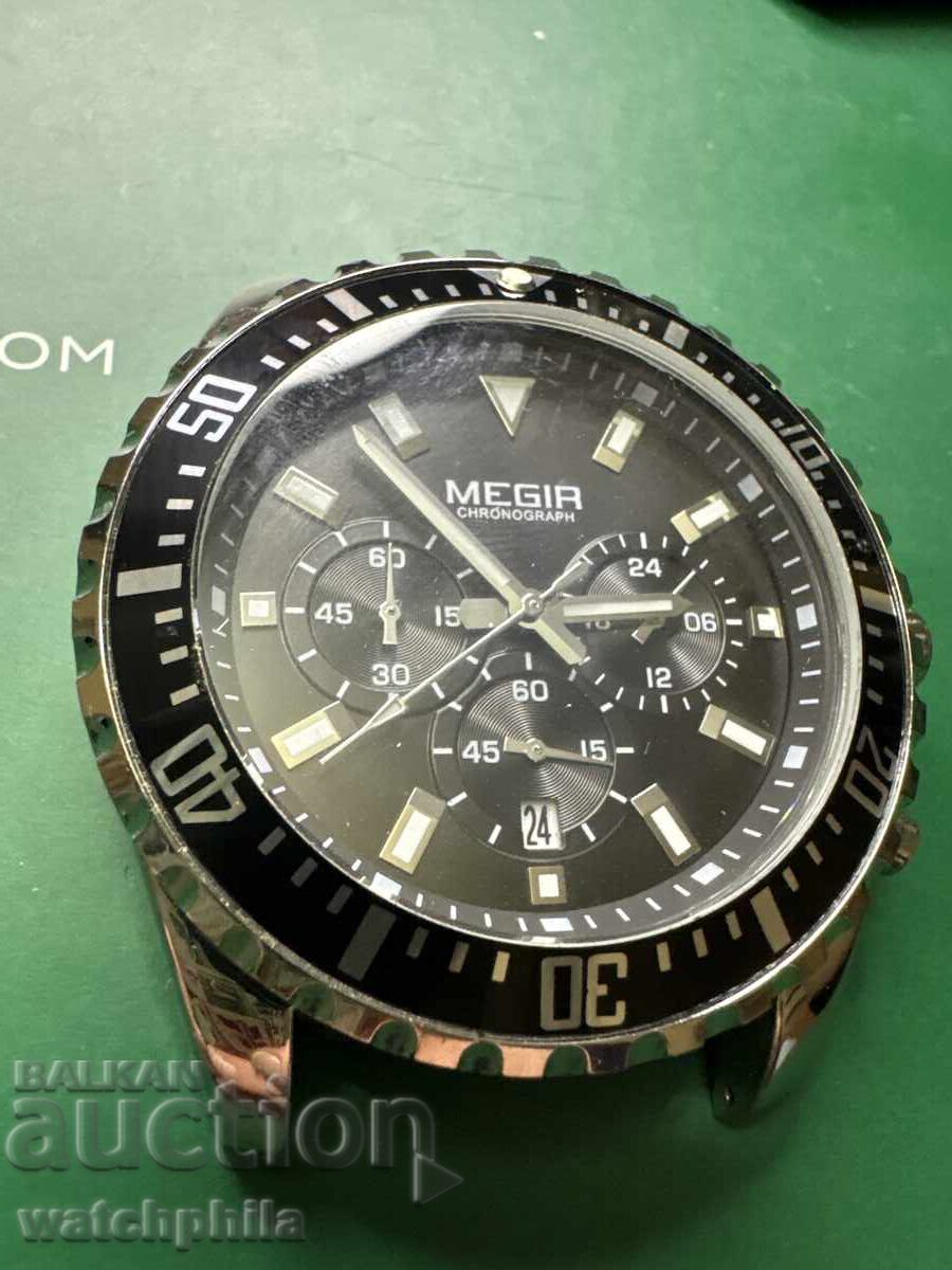 MEGIR Chronograph Men's Watch. Works perfectly with price 16.00 BGN | € 8.18