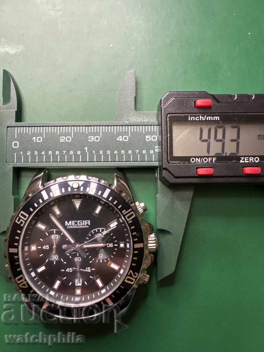 Delivery of MEGIR Chronograph Men's Watch. Works perfectly