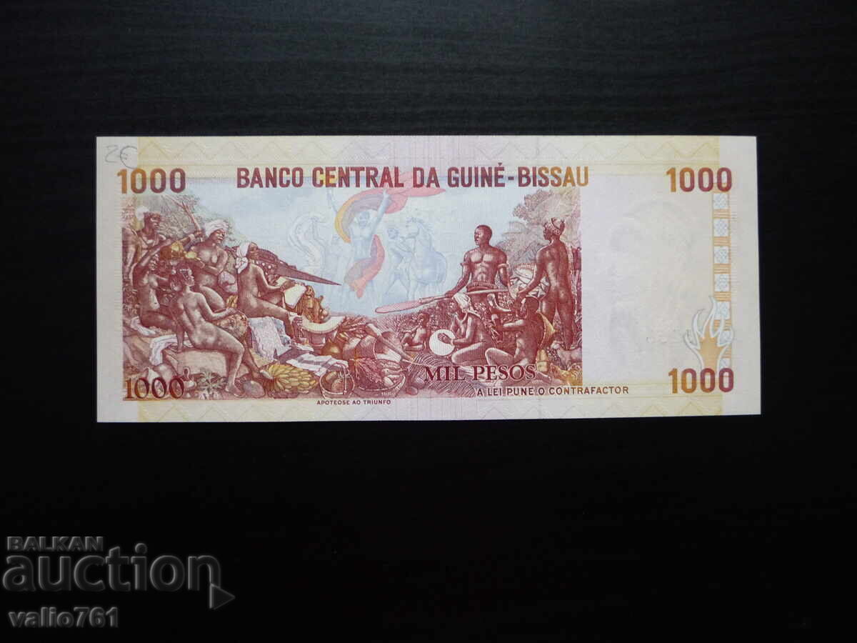 ΓΟΥΙΝΕΑ - ΜΠΙΣΑΟΥ 1000 1 000 ΠΕΣΟΣ 1993 ΝΕΟ UNC με τιμή € 3.00 | 5.87 BGN