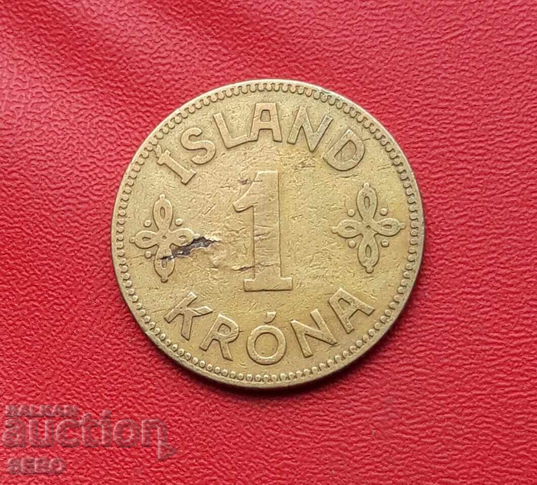 Islanda - 1 coroană 1929-m.r