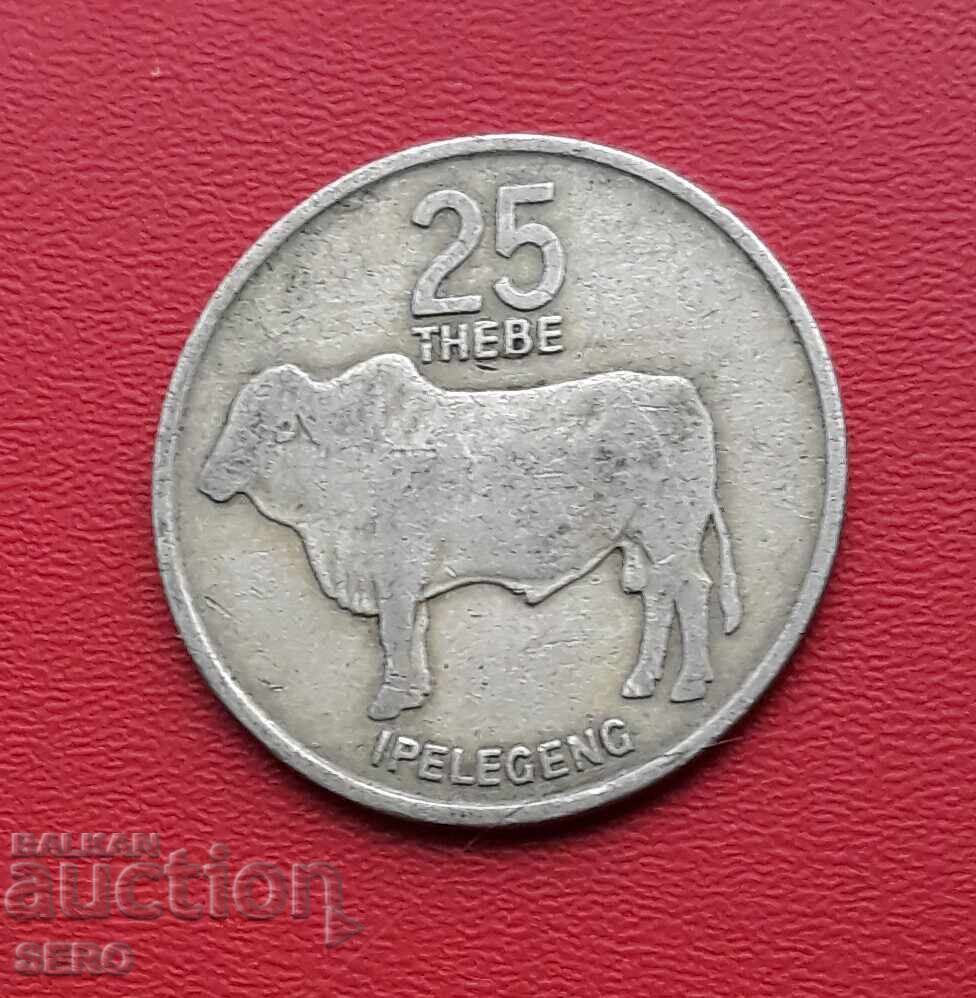 Ботсвана-25 тебе 1976