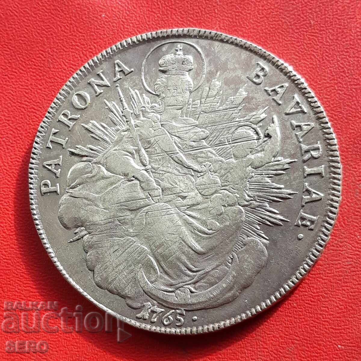 Γερμανία-Βαυαρία-Τάλερ 1765 με τιμή 145.00 BGN | € 74.14