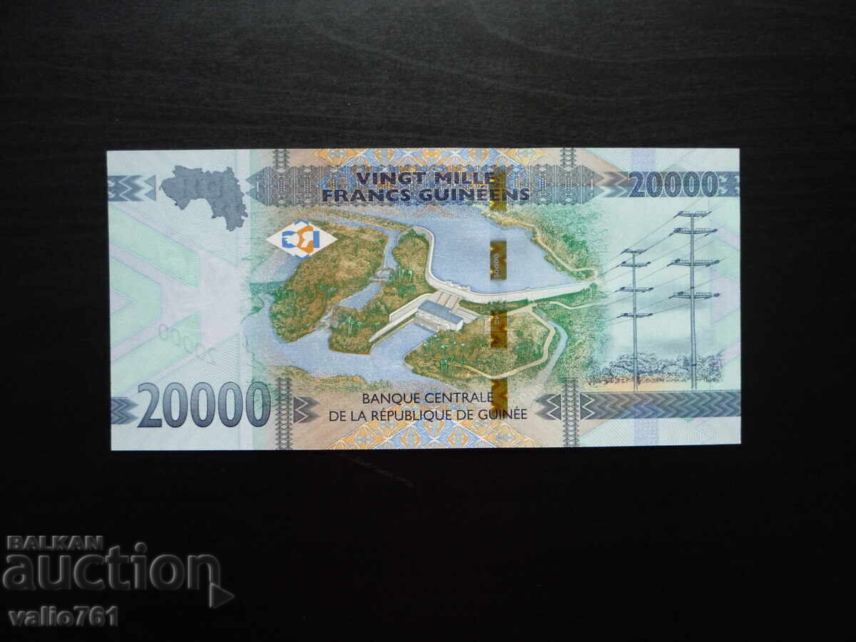 GUINEEA 20000 20 000 FRANCI 2018 NOUĂ UNC cu preț € 12.00 | 23.47 BGN GUINEEA 20000 20 000 FRANCI 2018 NOUĂ UNC cu preț € 12.00 | 23.47 BGN