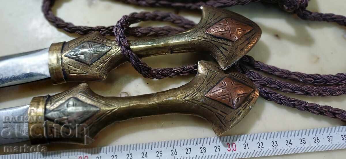 Două frățioare CUȚIT KUMAYA HANJAR PUMNAL - 6