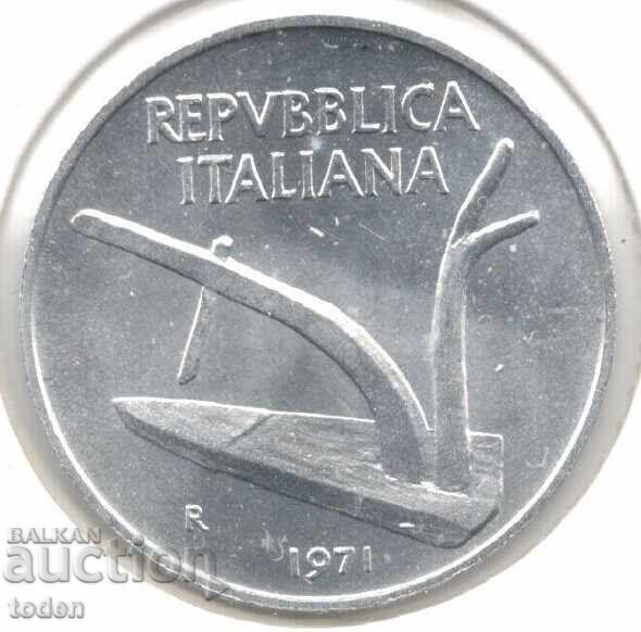 Italia - 10 Lire - 1971 R - KM# 93 cu preț 1.50 BGN | € 0.77
