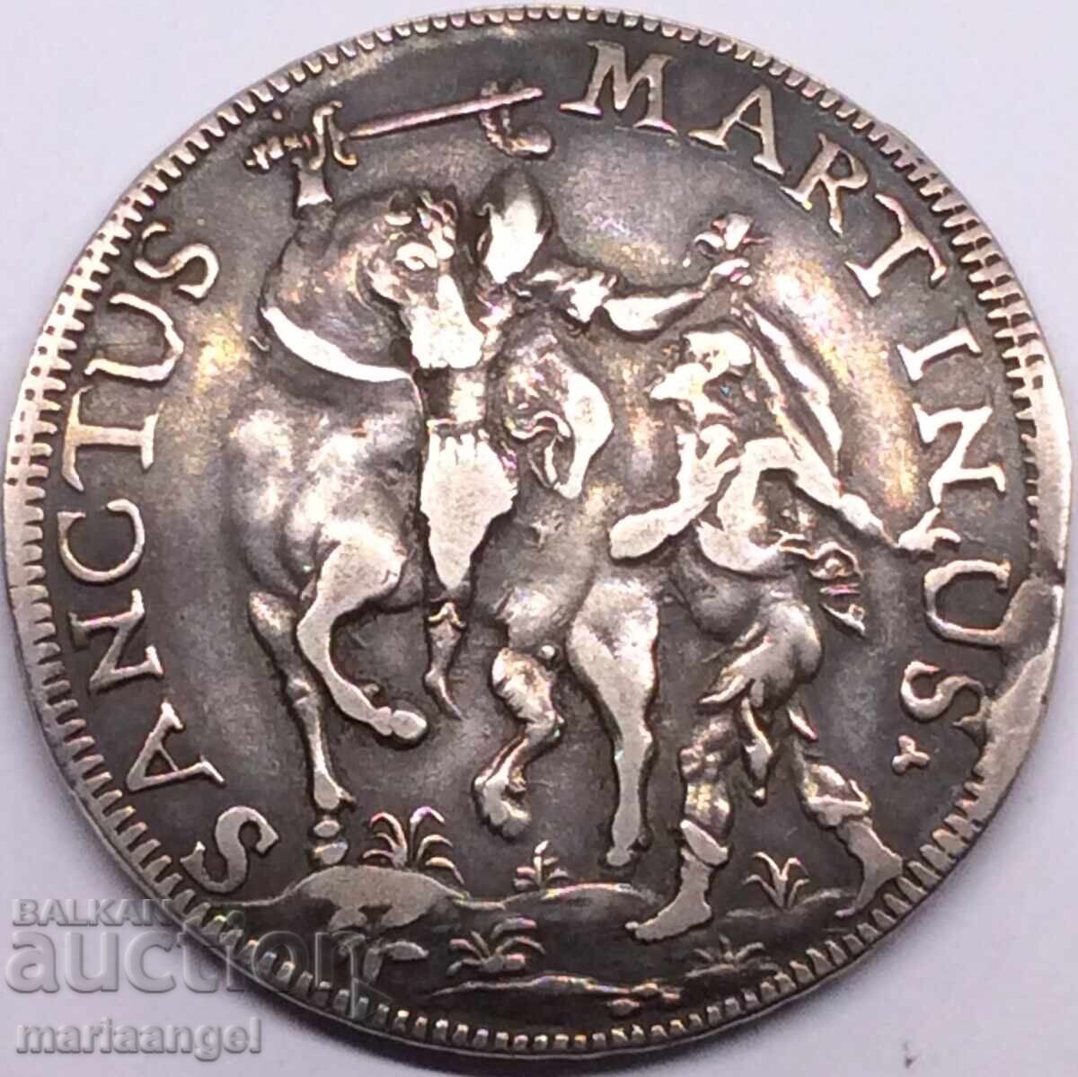 Scudo 1743 Lucca Italy Thaler 26.34g silver with price 586.00 BGN | € 299.62