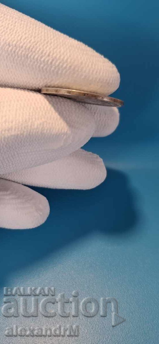 Auction  Bulgaria 1 Lev 1882 Silver