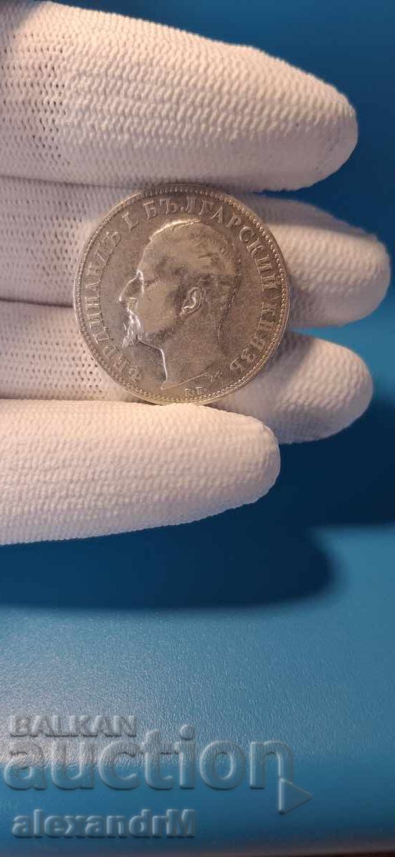 Bŭlgariya 2 leva 1894g. Ασήμι με τιμή € 40.90 | 79.99 BGN Bŭlgariya 2 leva 1894g. Ασήμι με τιμή € 40.90 | 79.99 BGN