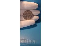 България 2 лева 1891г. Сребро