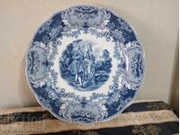 Farfurie din portelan pentru decor