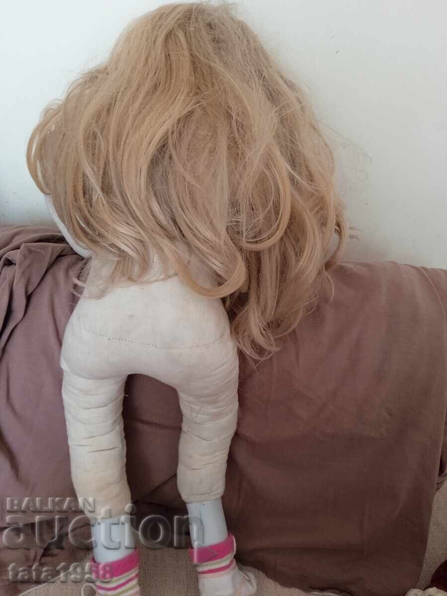 Delivery of Vintage porcelain doll 65 cm