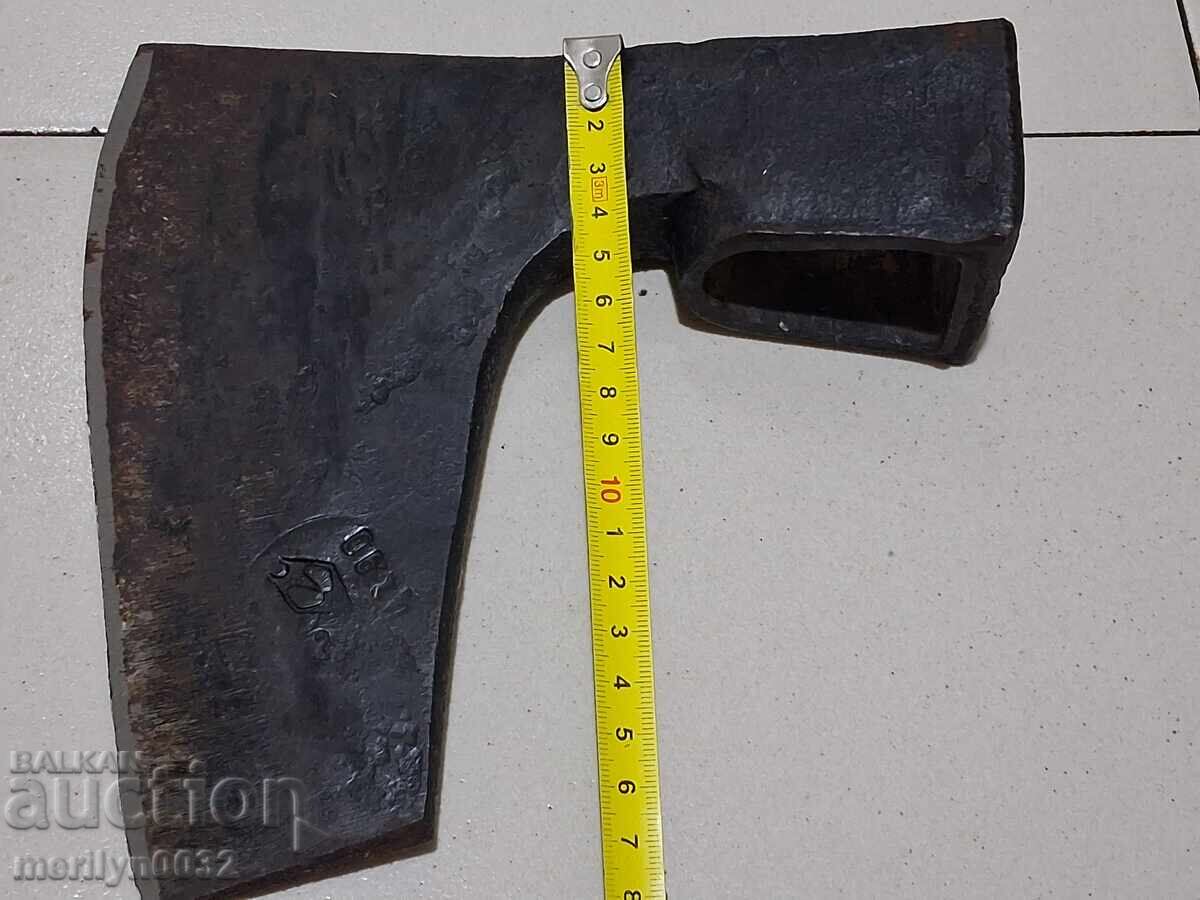 Стара брадва топор инструмент ковано желязо - 6 Стара брадва топор инструмент ковано желязо - 6