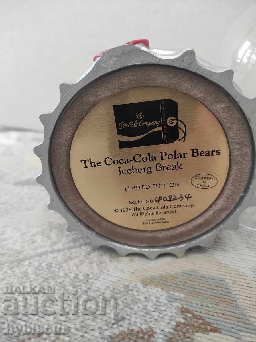 Δημοπρασία Coca Cola Αρκτικοί πολικοί αρκούδες Franklin mint 1996