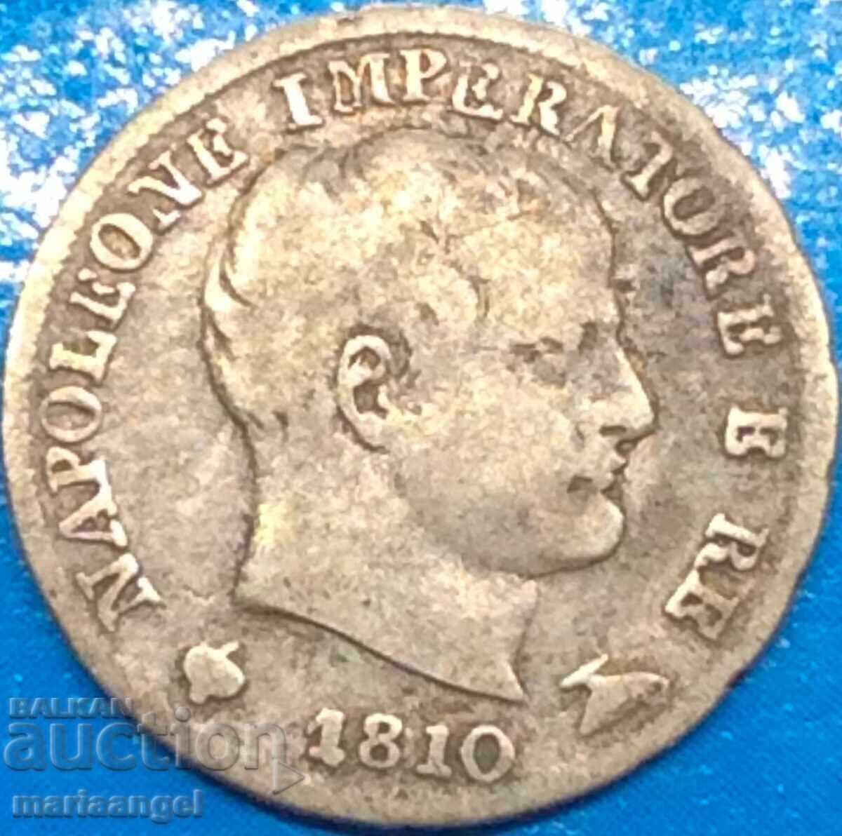 Livrarea Napoleon 5 soldi 1810 M - Milano Italia argint - destul de rar Livrarea Napoleon 5 soldi 1810 M - Milano Italia argint - destul de rar