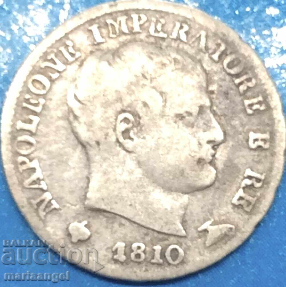 Napoleon 5 soldi 1810 M - Milano Italia argint - destul de rar - 7 Napoleon 5 soldi 1810 M - Milano Italia argint - destul de rar - 7